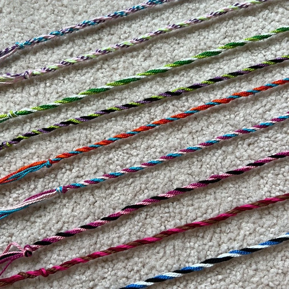 Handmade Extra Long Friendship Bracelets - Picture 1 of 11